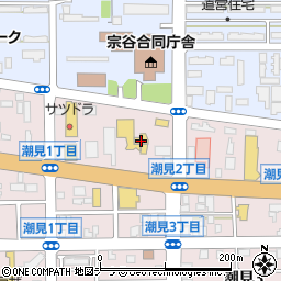 旭川日産稚内店周辺の地図