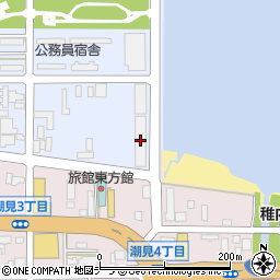 宗谷バス株式会社　稚内営業所・貸切センター周辺の地図
