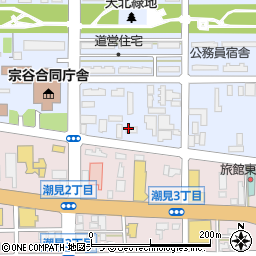 株式会社ササキ　稚内事業所周辺の地図