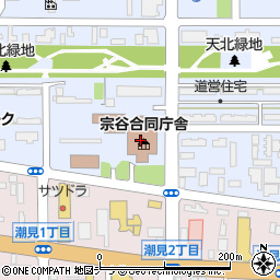ヤマザキＹショップ宗谷総合振興局店周辺の地図