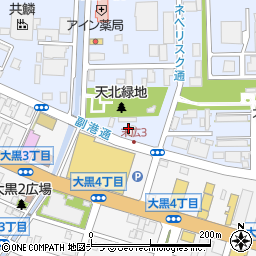 大道綜合警備株式会社　稚内営業所周辺の地図