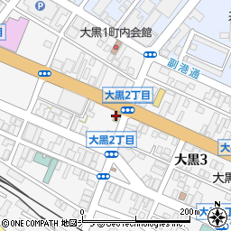 すき家４０号稚内大黒店周辺の地図