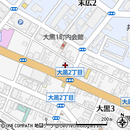 美鈴コーヒー株式会社　稚内支店周辺の地図