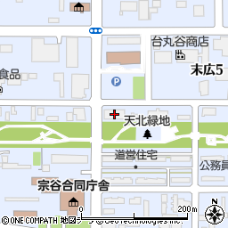 中大実業株式会社稚内支店周辺の地図
