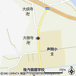 養護学校周辺の地図