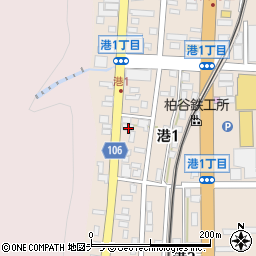 株式会社富士薬品　稚内営業所周辺の地図