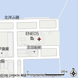 北海道稚内市新港町周辺の地図