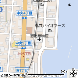 恵比須物産周辺の地図