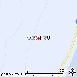 北海道礼文町（礼文郡）船泊村（ウヱントマリ）周辺の地図