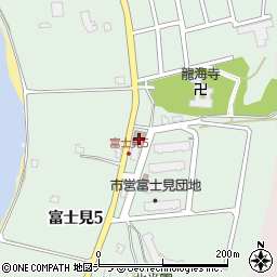 富士見児童会館周辺の地図