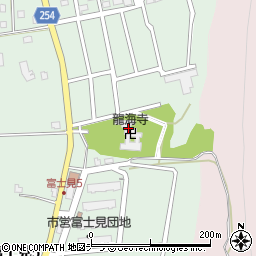 龍海寺周辺の地図