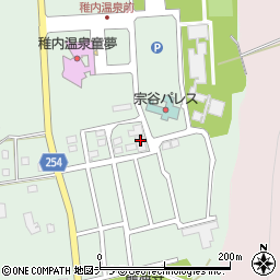 温泉民宿北乃宿周辺の地図