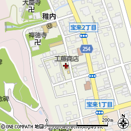 工藤商店周辺の地図