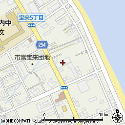 稚内熊ざさ協会周辺の地図