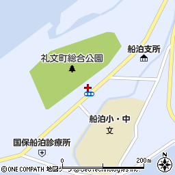 北海道礼文郡礼文町船泊村ノトウシ周辺の地図