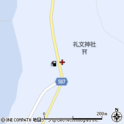 礼文町立　船泊保育所周辺の地図