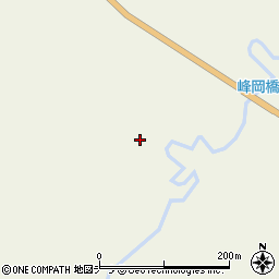 北海道稚内市宗谷村（峰岡）周辺の地図