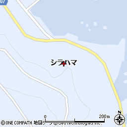 北海道礼文町（礼文郡）船泊村（シラハマ）周辺の地図
