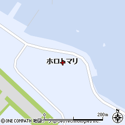 北海道礼文郡礼文町船泊村ホロトマリ周辺の地図