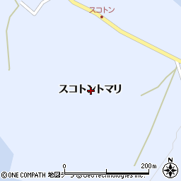 北海道礼文郡礼文町船泊村スコトントマリ周辺の地図