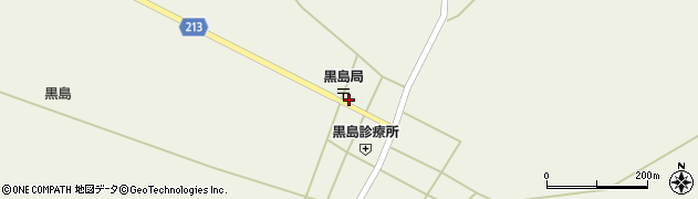 黒島郵便局周辺の地図