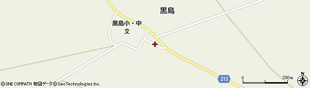 黒島展望台周辺の地図