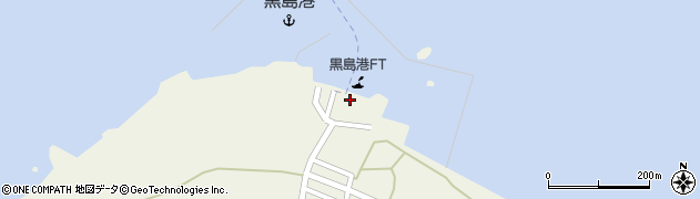 黒島港旅客船ターミナル（石垣島ドリーム観光）周辺の地図