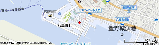 西表島交通株式会社石垣事務所周辺の地図