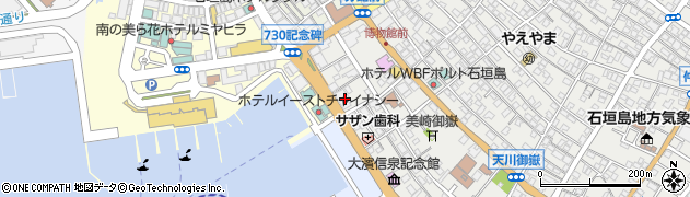 琉球銀行八重山支店 ＡＴＭ周辺の地図