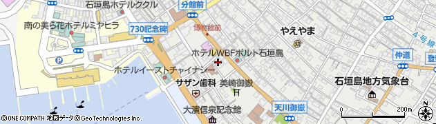 石垣ケーブルテレビ　報道周辺の地図