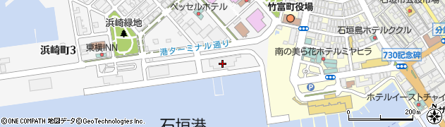 沖縄県石垣市浜崎町3丁目10周辺の地図