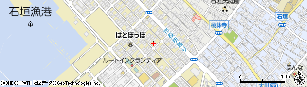 沖縄県石垣市新栄町17-25周辺の地図