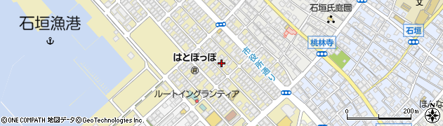 沖縄県石垣市新栄町17-22周辺の地図