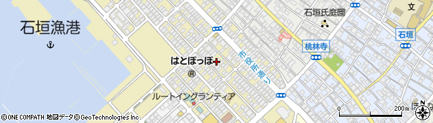 沖縄県石垣市新栄町17周辺の地図