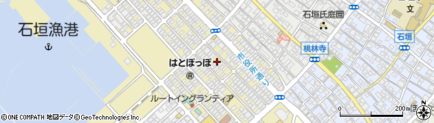 沖縄県石垣市新栄町17-7周辺の地図
