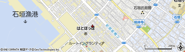 沖縄県石垣市新栄町17-17周辺の地図