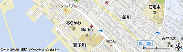 沖縄県石垣市新栄町68-2周辺の地図