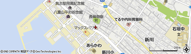 石垣新栄郵便局 ＡＴＭ周辺の地図