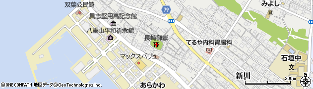長崎御嶽周辺の地図