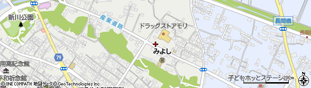 ドラッグストアモリ　新川店周辺の地図
