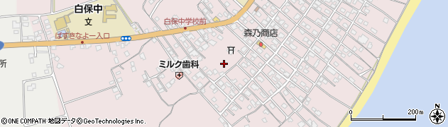 沖縄県石垣市白保周辺の地図