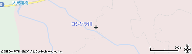 ヨシケラ川周辺の地図