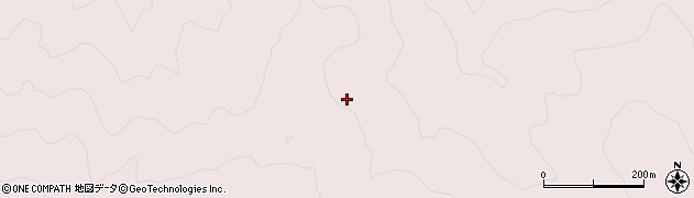 米原のヤエヤマヤシ群落周辺の地図