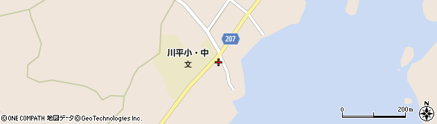 川平郵便局周辺の地図