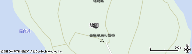 沖縄県八重山郡竹富町鳩間周辺の地図