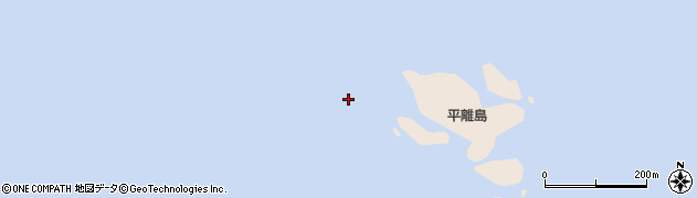 平離島周辺の地図