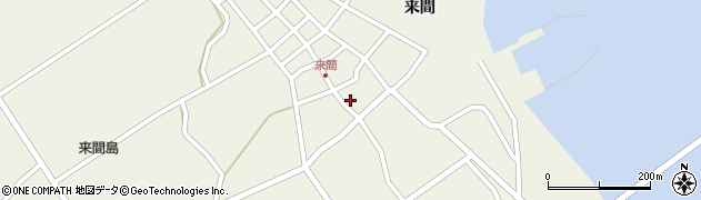 沖縄県宮古島市下地来間40周辺の地図
