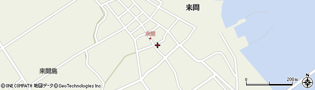 沖縄県宮古島市下地来間39周辺の地図
