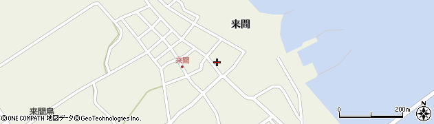 沖縄県宮古島市下地来間91周辺の地図