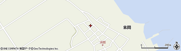 沖縄県宮古島市下地来間9周辺の地図
